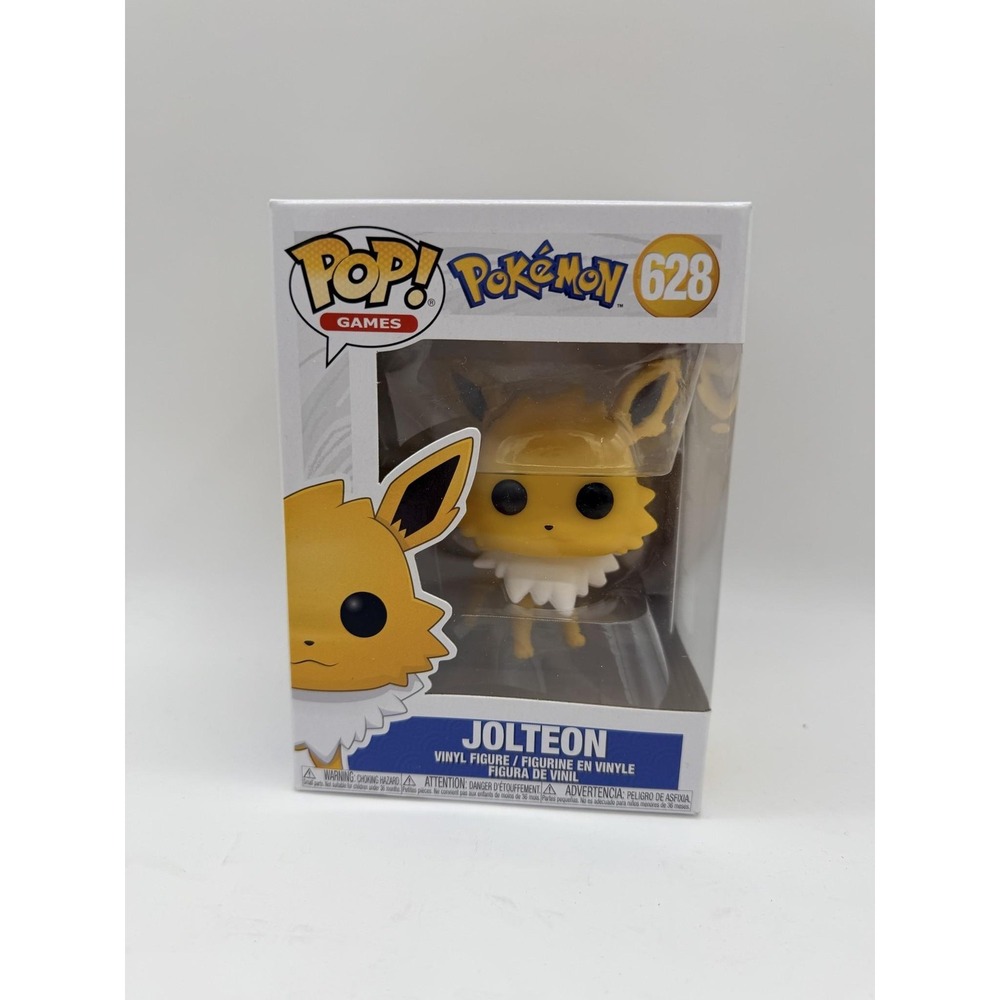 Funko Pop Games Pokemon Jolteon 628 Standard Vinyl Figure Boxed Collectible